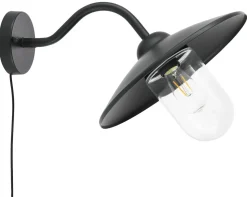 Stallykta vägglampa solcell skymningsrelä, Northlight