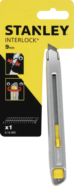 Stanley brytbladskniv Interlock, 9 mm