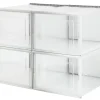 Stapelbar skolåda med dörr, 4-pack