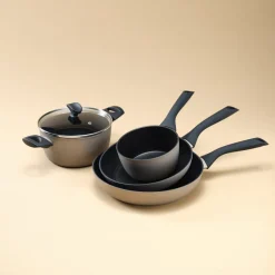 Stekpanna keramisk non stick, sand