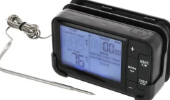 Stektermometer med trådlös digital display, alarm