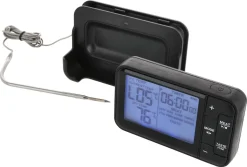 Stektermometer med trådlös digital display, alarm