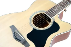 Stålsträngad akustisk gitarr med pickup Gecko