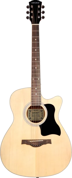 Stålsträngad akustisk gitarr Gecko