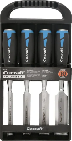 Stämjärnssats Cocraft, 4 delar