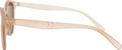 Stora solglasögon dam, beige