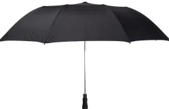 Stort paraply hopfällbart 126 cm, svart