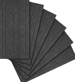 Streamplify akustikpanel mörkgrå 60 x 30 cm 6-pack