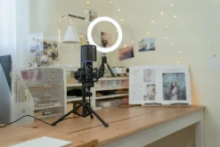 Streamplify MIC Tripod USB-mikrofon, RGB och stativ