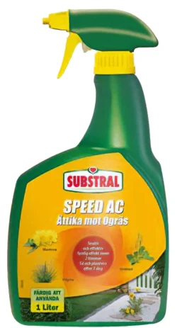 Substral Speed AC ogräsättika spray, 1 liter