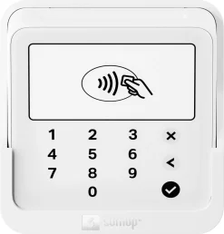 SumUp Solo Lite kortläsare med laddstation