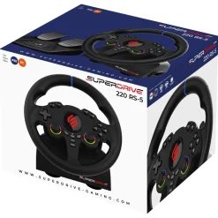 Superdrive 220 RS-5 gamingratt och pedaler, PS5 PC