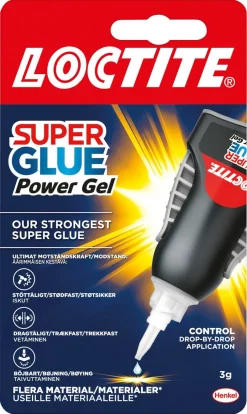 Superlim Loctite Power Gel Control, 3 g