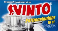 Svinto stålull portionskuddar, 10-pack
