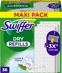 Swiffer Dry refill torra rengöringsdukar, med doft