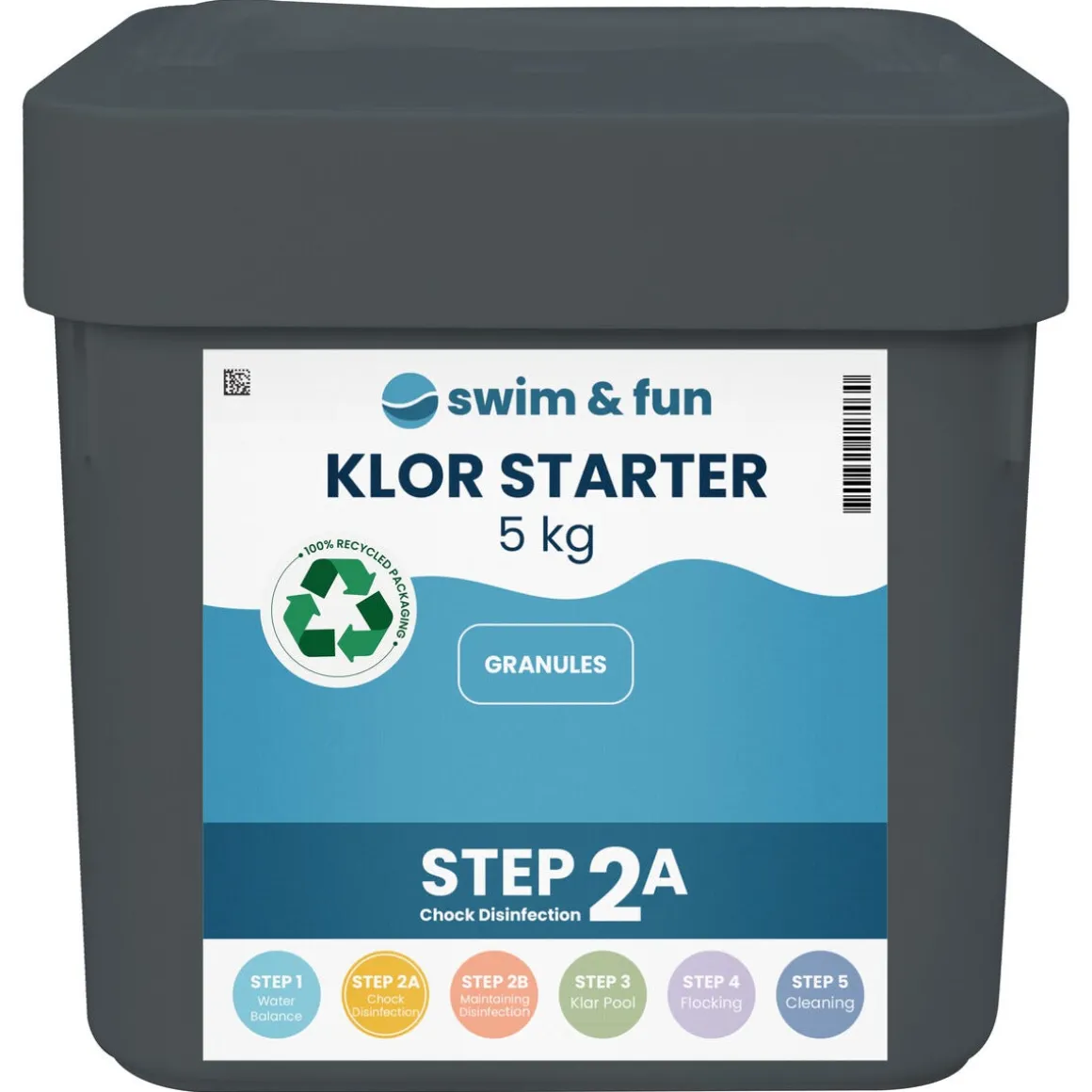 Swim & Fun Klor Starter Fast Dissolving Granules poolklor 5 kg