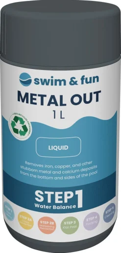 Swim & Fun Metal Out metall, kalkstabilisator pool