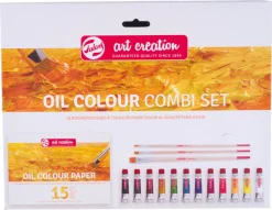 Talens Art Creation Oil Colour Combi Set med oljefärg