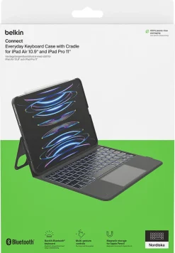 Tangentbord fodral för iPad Air 10,9 och Pro 11 tum