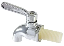 Tappkran till behållare, plast, 17 mm