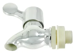 Tappkran till behållare, plast, 17 mm