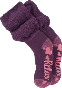 Termostrumpor Heat Holders lounge socks dam, storlek 37–42