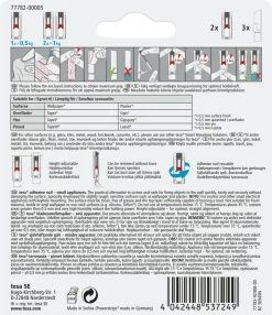 Tesa självhäftande spik , 2-pack