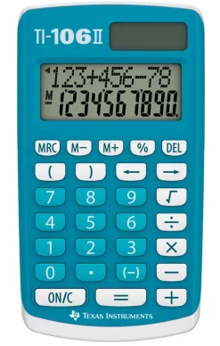 Texas Instruments TI-106 II Solar enkel miniräknare