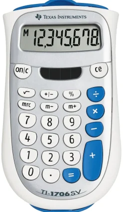 Texas Instruments TI-1706 SV miniräknare