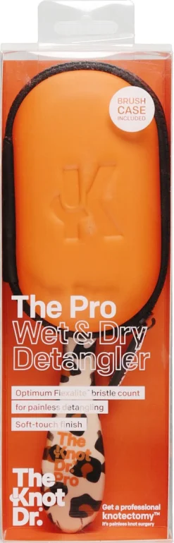 The Knot Dr Pro Animal Print Edition hårborste