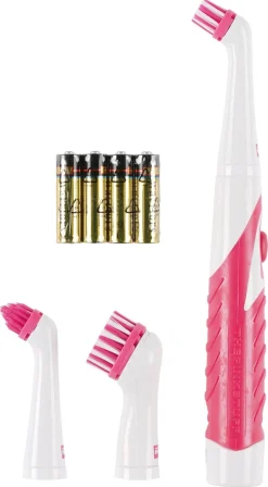 The Pink Stuff Miracle Scrubber Kit borste, batteri
