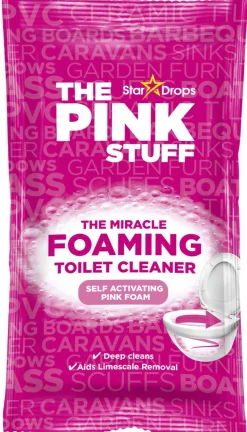 The Pink Stuff Miracle Foaming Toilet Cleaner, 3-pack