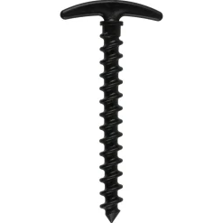 Tältpinnar skruv plast, 10-pack