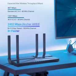 TP-Link Archer AX53 AX 3000 router, WiFi 6