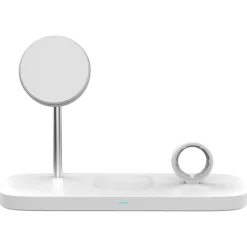 Trådlös Qi2 laddare 3-i-1 för iPhone, magnetisk, 15 W