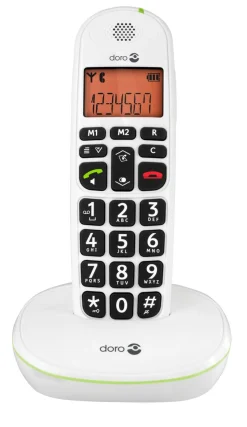 Trådlös telefon Doro PhoneEasy 100w