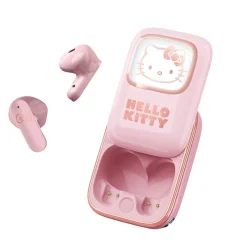 Trådlösa in ear hörlurar TWS, med slidefodral