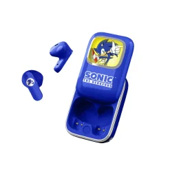 Trådlösa in ear hörlurar TWS, med slidefodral