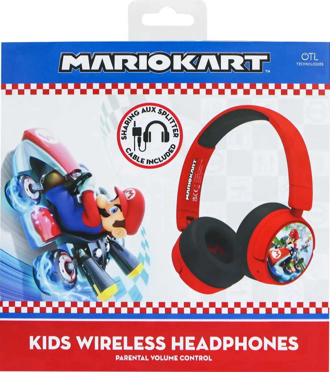 Trådlösa on ear hörlurar för barn, från 3 år