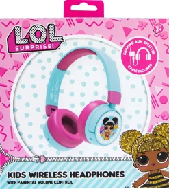 Trådlösa on ear hörlurar för barn, från 3 år
