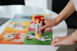 Trefl pussellim med svampapplikator