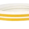 Tätningslist E-profil vit, 2-3,5 mm