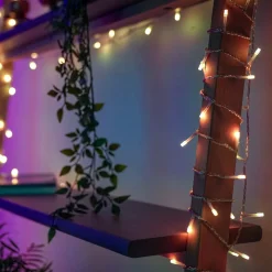 Twinkly Icicle RGB+W LED 5 m istappsslinga utomhus / inomhus.