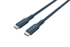 Tygklädd USB C kabel 3m USB-C till USB-C Clas Ohlson