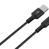 Tygklädd USB C kabel 1,5m USB-A till USB-C Clas Ohlson