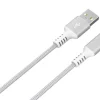 Tygklädd USB C kabel 1,5m USB-A till USB-C Clas Ohlson