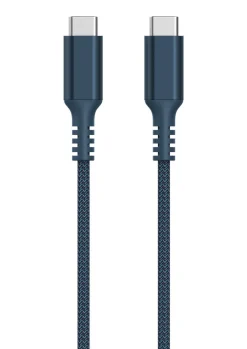 Tygklädd USB C kabel 1,5m USB-C till USB-C Clas Ohlson