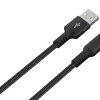 Tygklädd USB C kabel 3m USB-A till USB-C Clas Ohlson