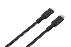 Tygklädd USB-C till Lightning laddkabel för iPhone 3m Clas Ohlson