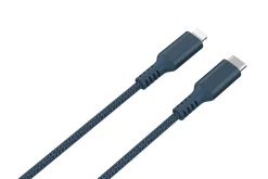 Tygklädd USB-C till Lightning laddkabel för iPhone 1,5m Clas Ohlson